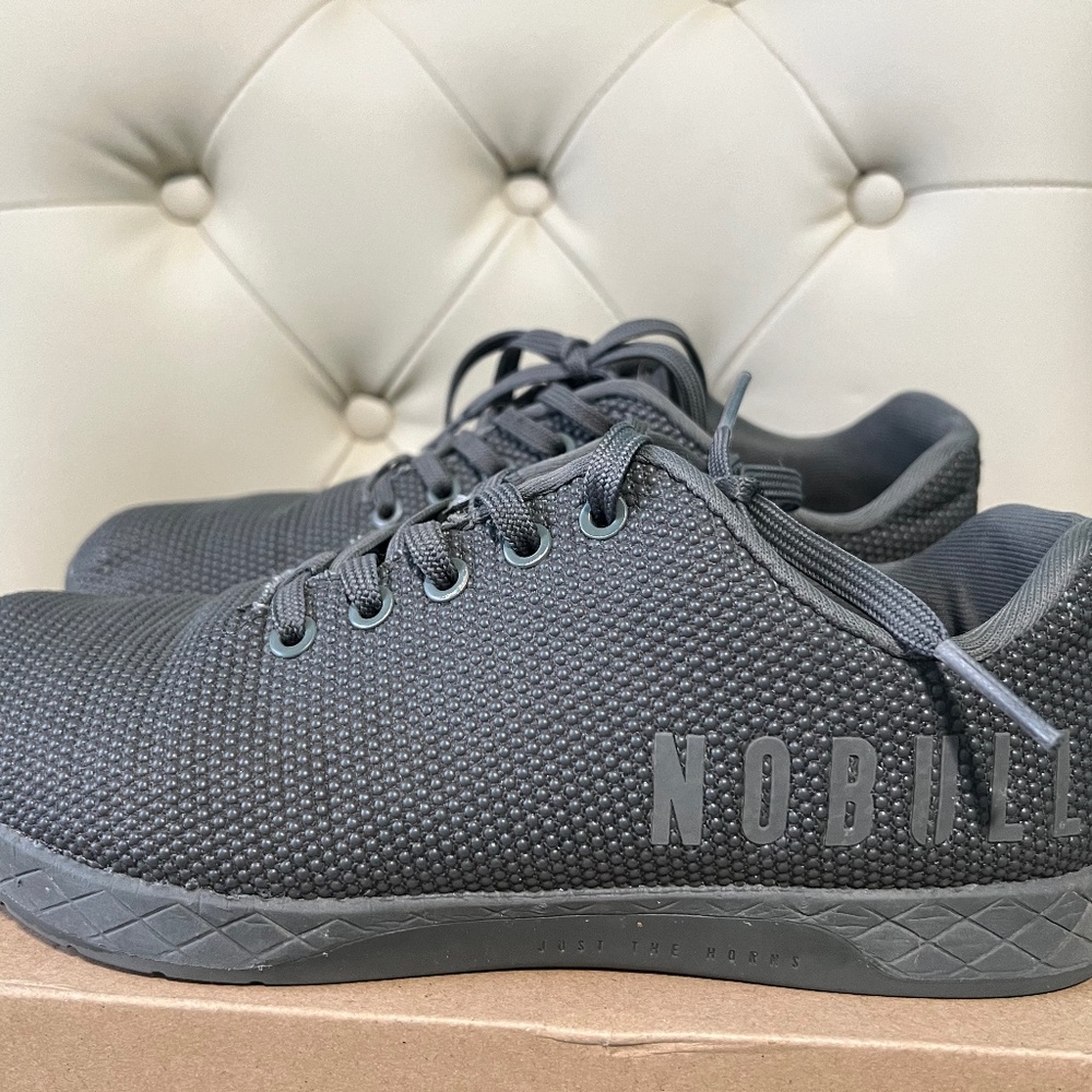 Women’s NoBull Superfabric Trainer - Size 9 - Dark Grey